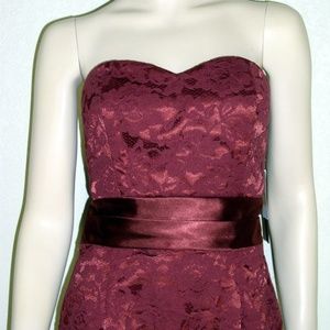 Miss Sixty NWT Emma Laser Cut Laser & Satin Dress